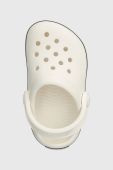 Дитячі шльопанці Crocs 208479 Off Court Clog T колір білий