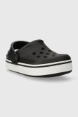 Дитячі шльопанці Crocs 208479 Off Court Clog T колір чорний