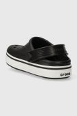Дитячі шльопанці Crocs 208479 Off Court Clog T колір чорний
