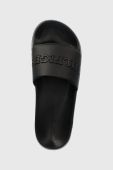 Шльопанці Tommy Hilfiger D PRINT HILFIGER POOL чоловічі колір чорний FM0FM04612