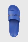 Шльопанці Tommy Hilfiger CORPORATE FLAG POOL чоловічі FM0FM04613 колір блакитний