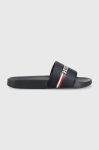 Шльопанці Tommy Hilfiger CORPORATE FLAG POOL чоловічі колір синій FM0FM04613 Шльопанці Tommy Hilfiger CORPORATE FLAG POOL чоловічі колір синій FM0FM04613