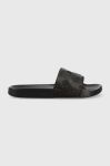 Шльопанці Tommy Hilfiger DEBOSSED TH POOL SLIDE чоловічі колір чорний FM0FM04614 Шльопанці Tommy Hilfiger DEBOSSED TH POOL SLIDE чоловічі колір чорний FM0FM04614