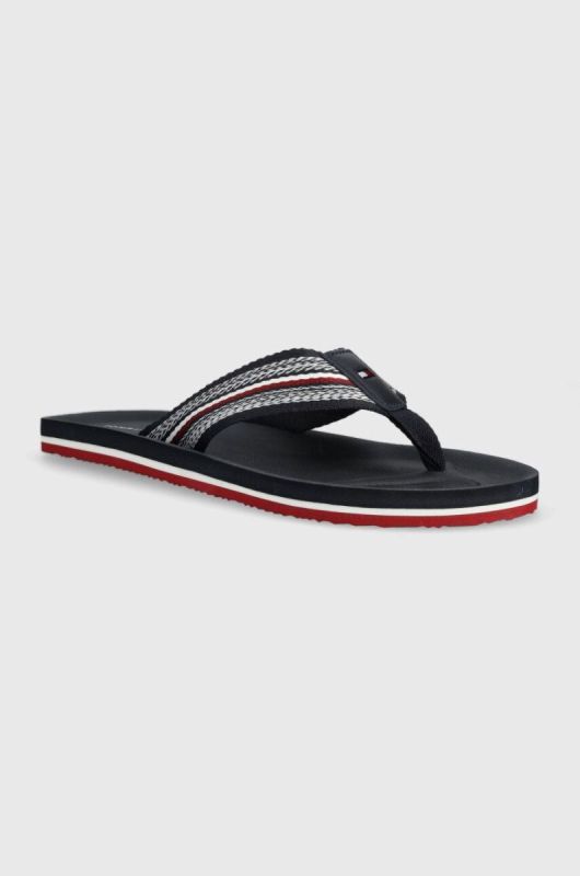 В'єтнамки Tommy Hilfiger чоловічі колір синій FM0FM04616 фото 2