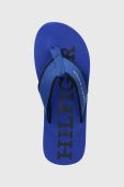 В'єтнамки Tommy Hilfiger CLASSIC HILFIGER BEACH чоловічі FM0FM04617 колір блакитний