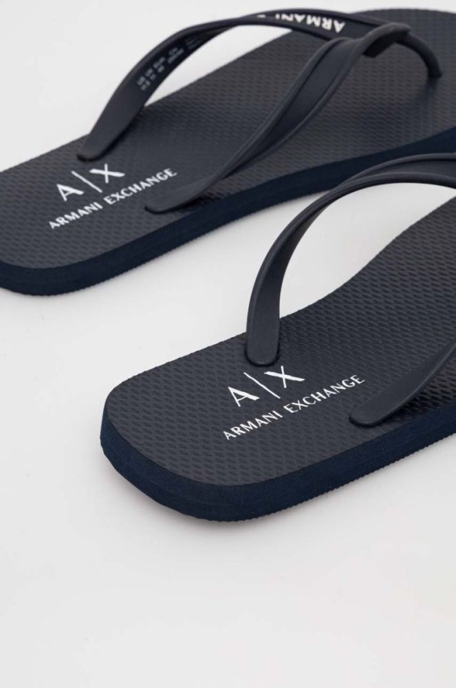 В'єтнамки Armani Exchange чоловічі колір синій XUQ002 XV676 00285 фото 3