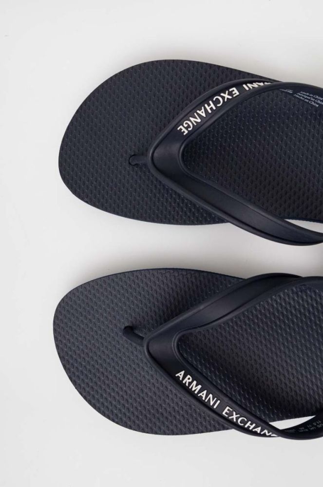 В'єтнамки Armani Exchange чоловічі колір синій XUQ002 XV676 00285 фото 4