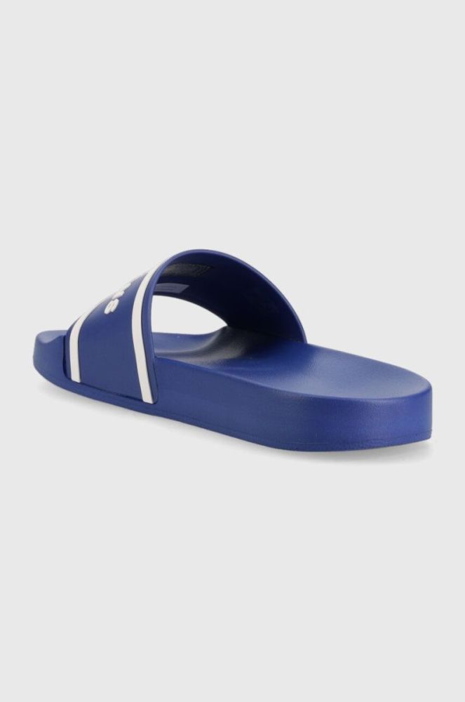 Шльопанці Tommy Jeans TJM POOL SLIDE чоловічі EM0EM01229 колір блакитний фото 3