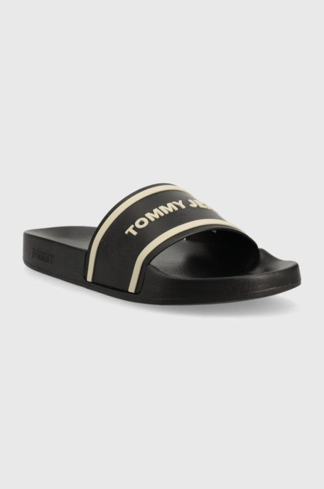 Шльопанці Tommy Jeans TJM POOL SLIDE чоловічі колір чорний EM0EM01229 фото 2