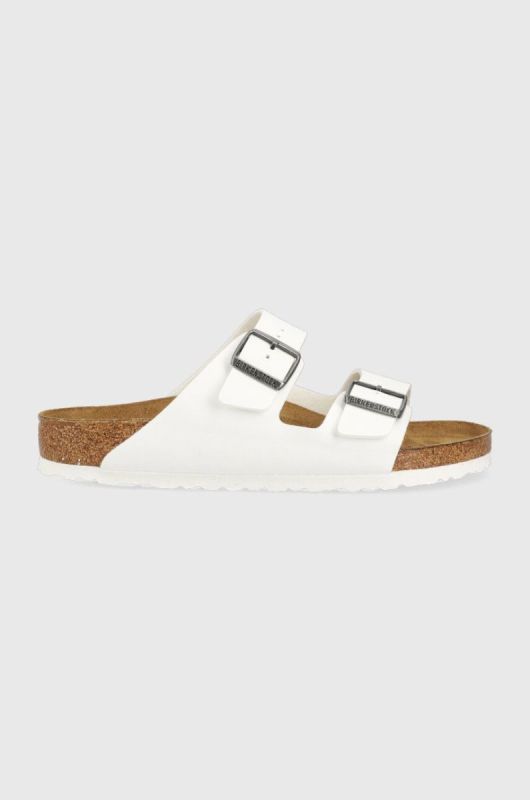 Шльопанці Birkenstock Arizona чоловічі колір білий 552681