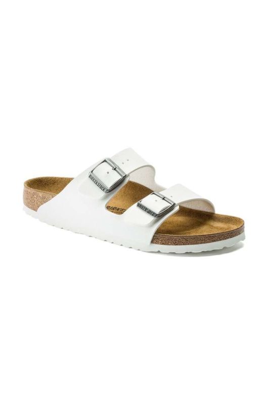 Шльопанці Birkenstock Arizona чоловічі колір білий 552681 фото 2