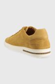 Замшеві кросівки Birkenstock Bend Low Corduroy колір бежевий 1025604