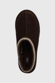 Замшеві тапочки UGG Tasman колір коричневий 5950