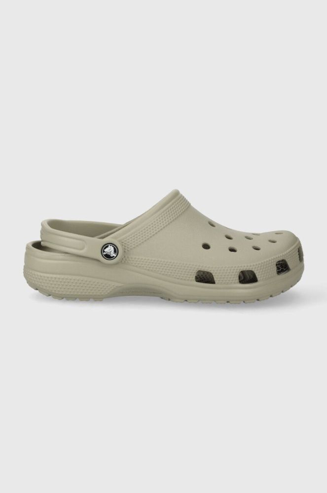 Шльопанці Crocs Classic чоловічі колір сірий 10001