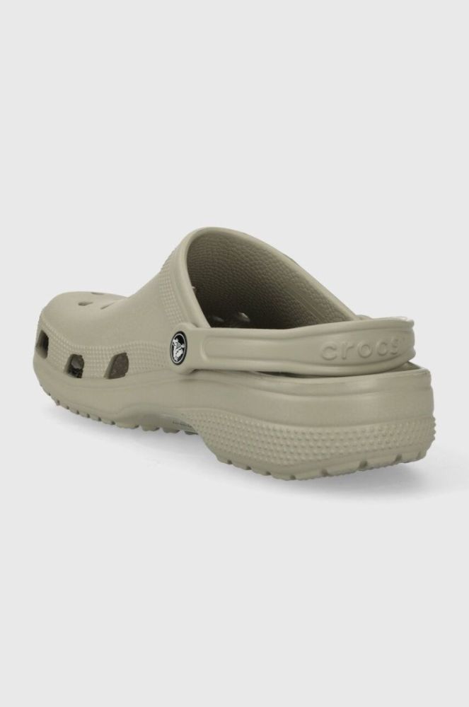 Шльопанці Crocs Classic чоловічі колір сірий 10001 фото 3