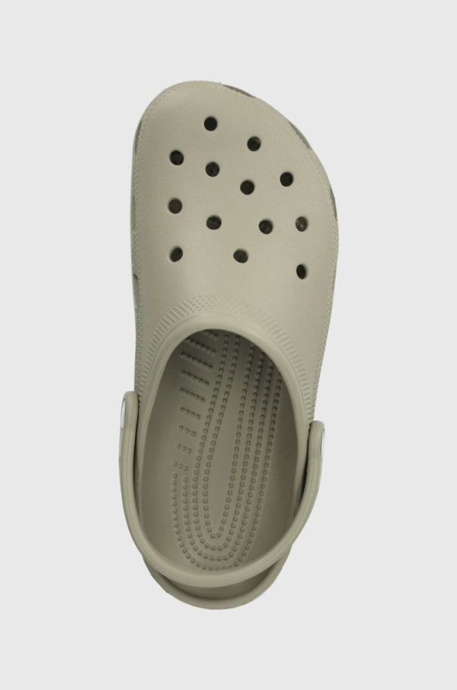 Шльопанці Crocs Classic чоловічі колір сірий 10001 фото 4
