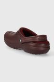 Шльопанці Crocs Classic Lined Clog чоловічі колір бордовий 203591 Шльопанці Crocs Classic Lined Clog чоловічі колір бордовий 203591