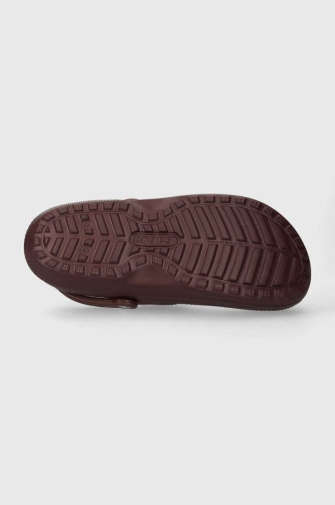 Шльопанці Crocs Classic Lined Clog чоловічі колір бордовий 203591 фото 5