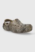Шльопанці Crocs Classic Lined Realtree Edge Clog чоловічі колір коричневий 205377