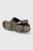 Шльопанці Crocs Classic Lined Realtree Edge Clog чоловічі колір коричневий 205377