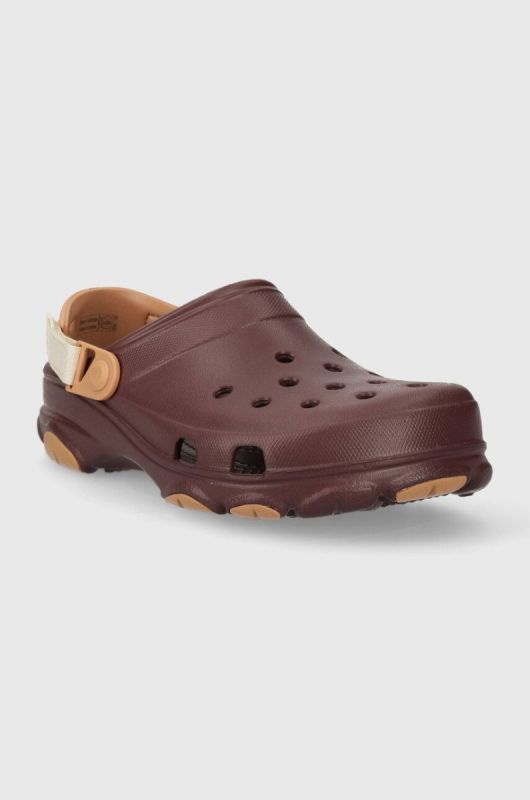 Шльопанці Crocs Classic All Terain Clog чоловічі колір бордовий 206340 фото 2