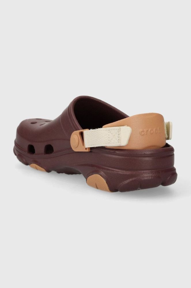 Шльопанці Crocs Classic All Terain Clog чоловічі колір бордовий 206340 фото 3