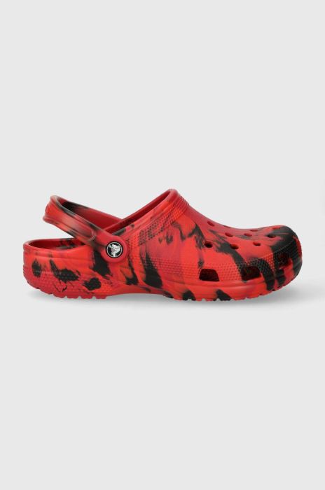 Шльопанці Crocs CLASSIC MARBLED CLOG чоловічі 206867 колір барвистий
