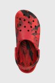 Шльопанці Crocs CLASSIC MARBLED CLOG чоловічі 206867 колір барвистий