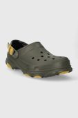 Шльопанці Crocs Alle Terrain Lined Clog чоловічі колір зелений 207936