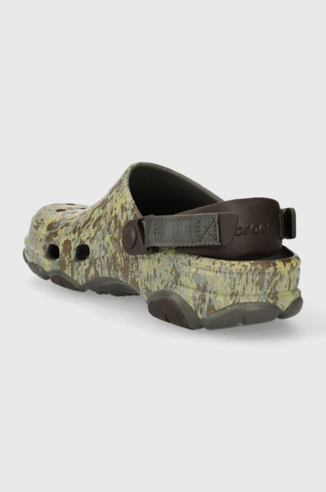 Шльопанці Crocs ALL TERAIN MOSS CLOG 209206 DUSOL/MULTI чоловічі колір зелений 209206 фото 3