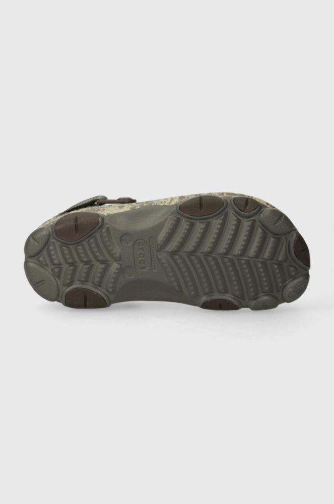 Шльопанці Crocs ALL TERAIN MOSS CLOG 209206 DUSOL/MULTI чоловічі колір зелений 209206 фото 5
