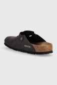 Шльопанці Birkenstock Boston чоловічі колір чорний
