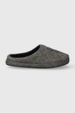 Тапочки Tommy Hilfiger TH HERRINGBONE HOMESLIPPER колір чорний FM0FM04927