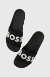 Шльопанці BOSS Kirk чоловічі колір чорний 50498241 Шльопанці BOSS Kirk чоловічі колір чорний 50498241