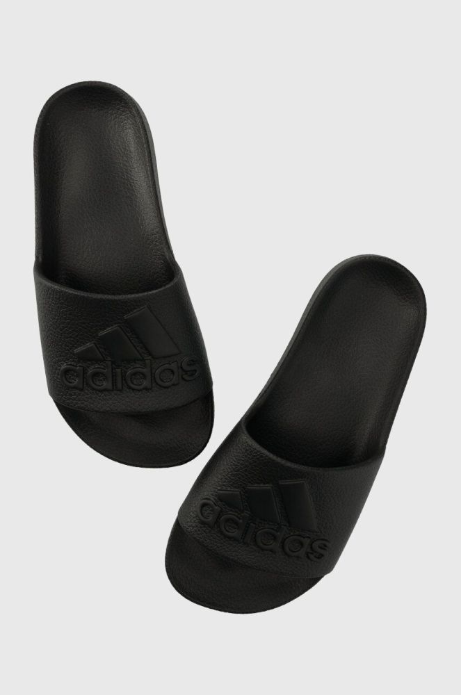 Шльопанці adidas колір чорний (3553935)