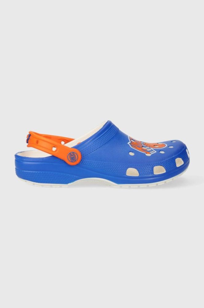 Шльопанці Crocs NBA CO York Knicks Classic Clog 208862 колір блакитний фото 2