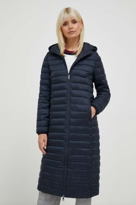Куртка Tommy Hilfiger жіноча колір синій зимова (3329940)