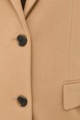 Вовняне пальто BOSS колір бежевий перехідний (3372832)