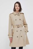 Тренч Lauren Ralph Lauren жіночий колір бежевий перехідний