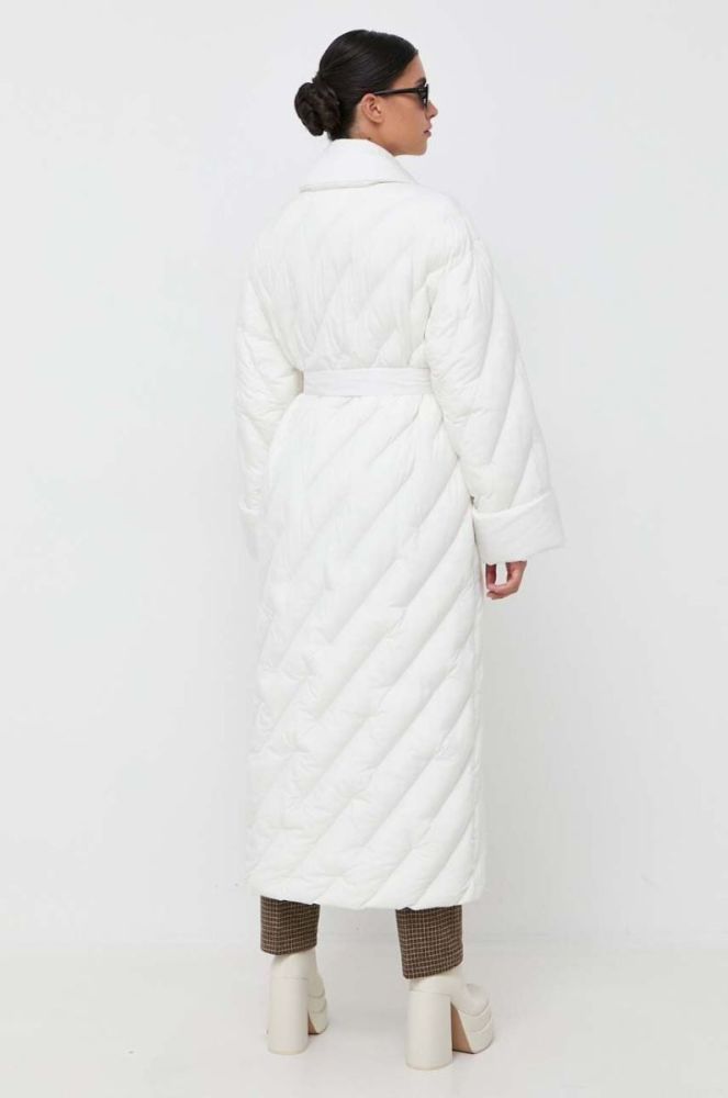Куртка Pinko жіноча колір бежевий зимова oversize (3528148) фото 3