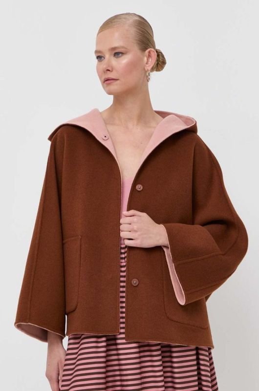 Weekend Max Mara колір рожевий перехідна oversize фото 2