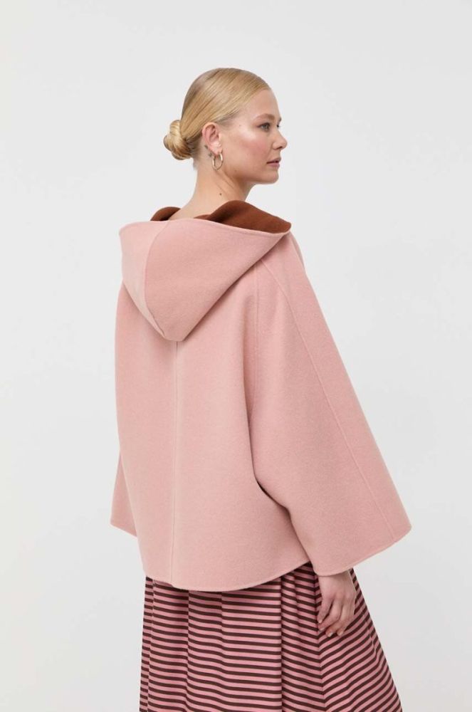 Weekend Max Mara колір рожевий перехідна oversize фото 4