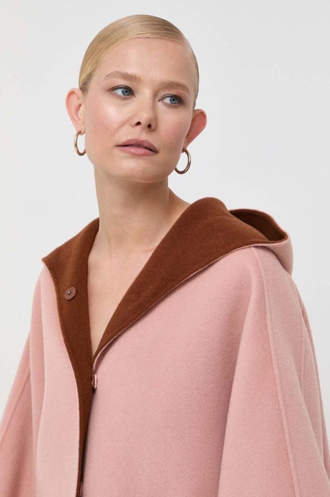 Weekend Max Mara колір рожевий перехідна oversize фото 6