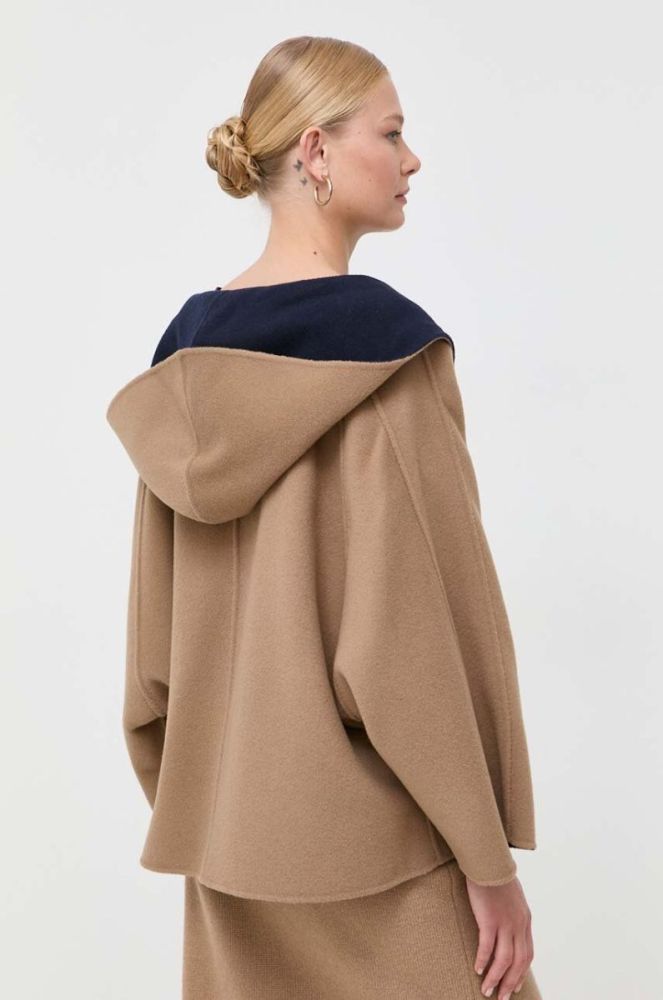 Weekend Max Mara колір синій перехідна oversize фото 4
