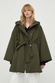 Двостороння куртка Weekend Max Mara жіноча колір зелений перехідна oversize