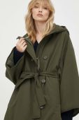 Двостороння куртка Weekend Max Mara жіноча колір зелений перехідна oversize