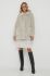 Пальто Bomboogie жіночий колір бежевий перехідний