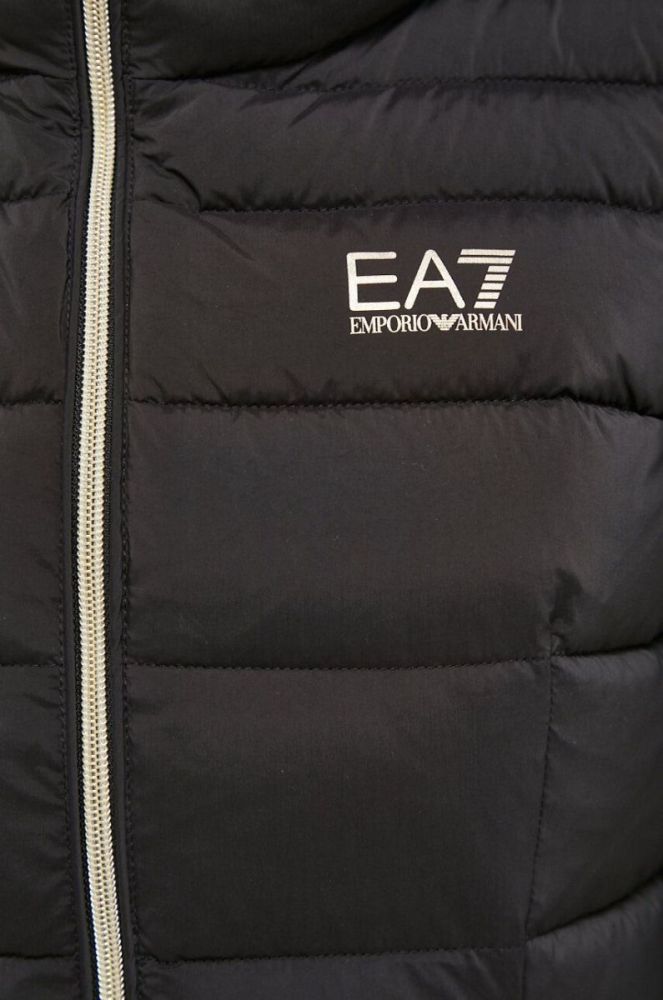 Куртка EA7 Emporio Armani жіноча колір чорний зимова (3638295) фото 7