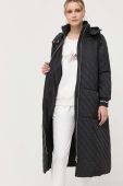 Куртка Armani Exchange жіноча колір чорний перехідна (3383408)