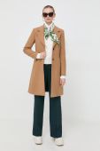 Пальто з домішкою вовни Liu Jo колір коричневий перехідний (3503937)